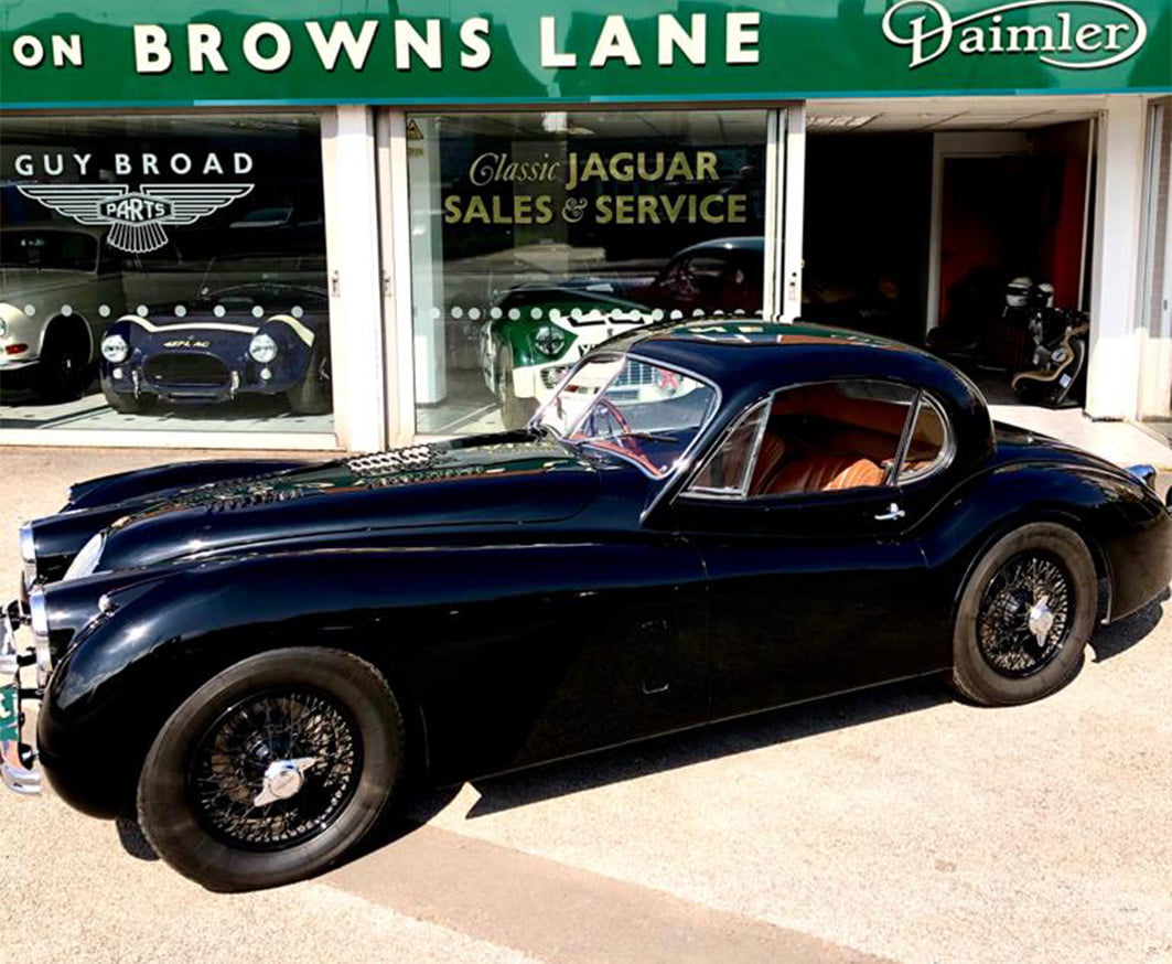 XK at Browns Lane Showroom