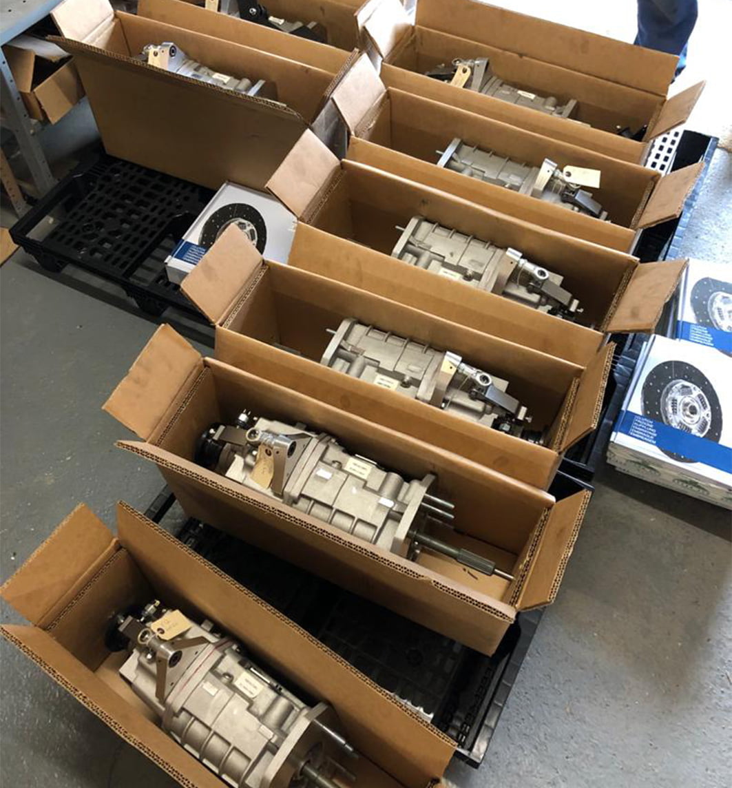 Gearboxes ready to Ship 